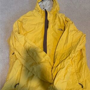The North Face Women's Yellow Rain Jacket